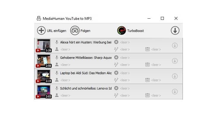 تحميل برنامج YouTube to MP3 Converter لتحويل فيديو يوتيوب الى صوت