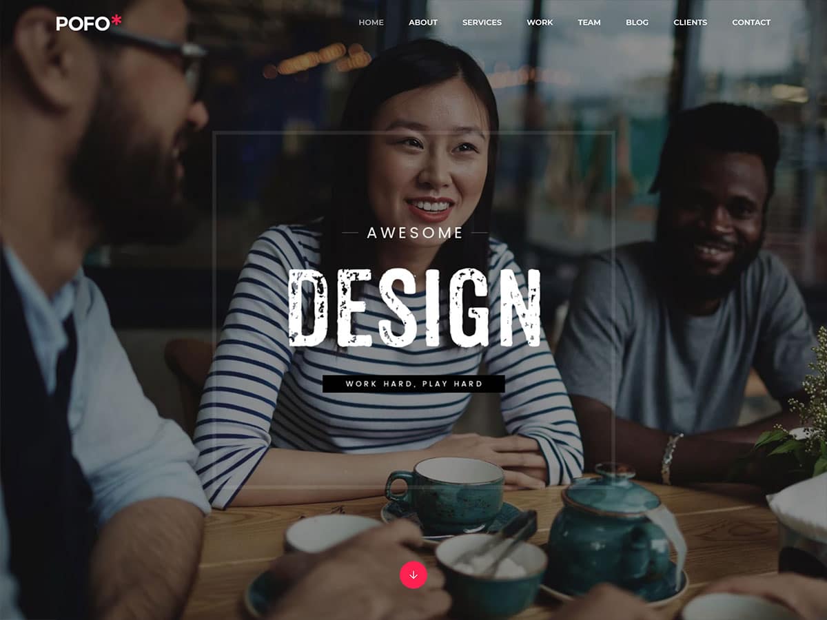 Pofo-Creative-Agency-WordPress قالب