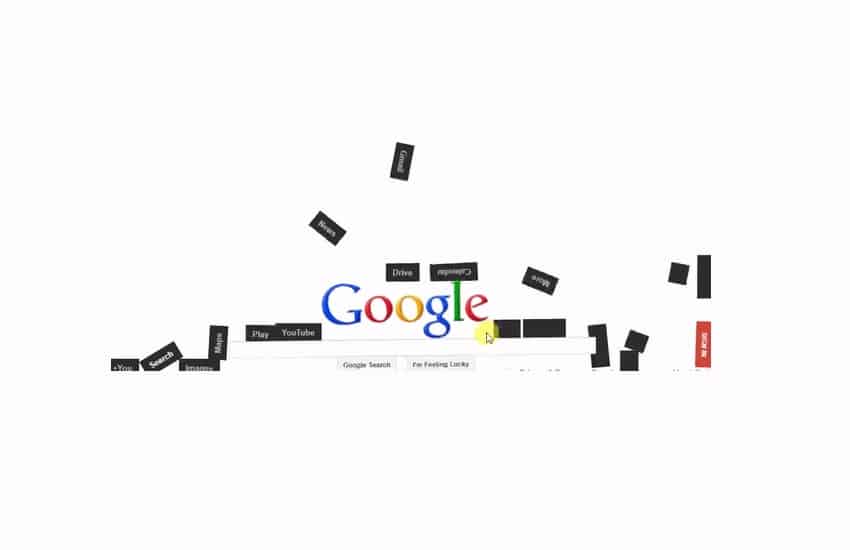 ضربة حظ Google Gravity طريقة الاستخدام