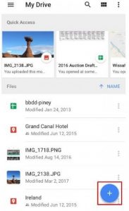 تطبيق Google Drive