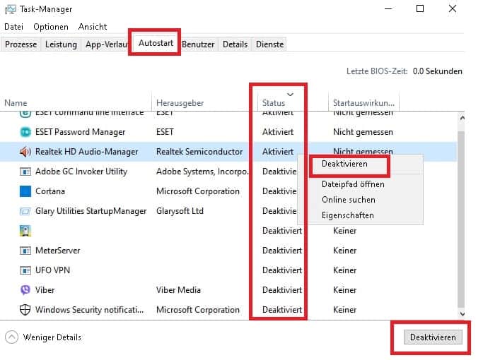 ويندوز 10 - Windows Task Manager