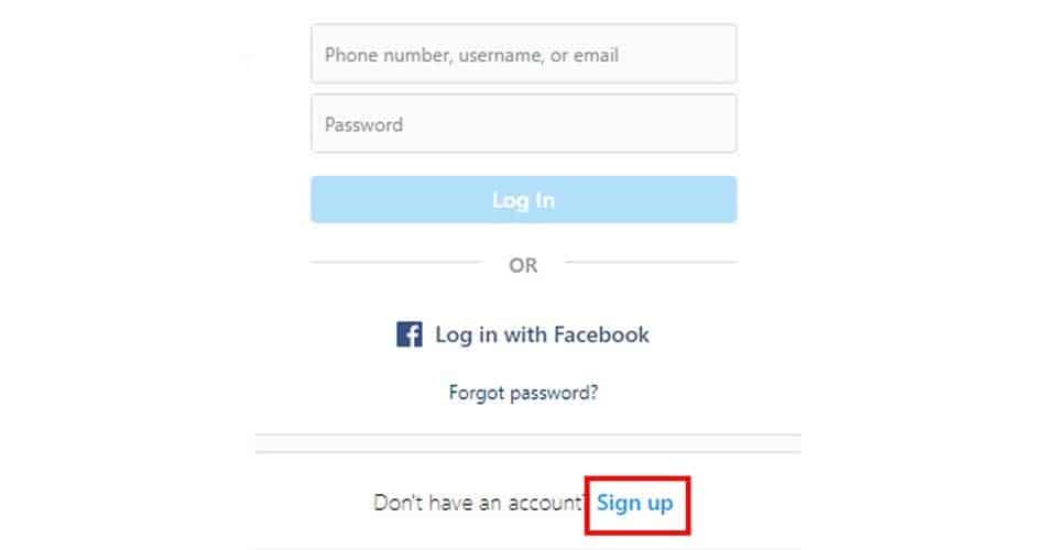 انشاء حساب انستقرام ويب