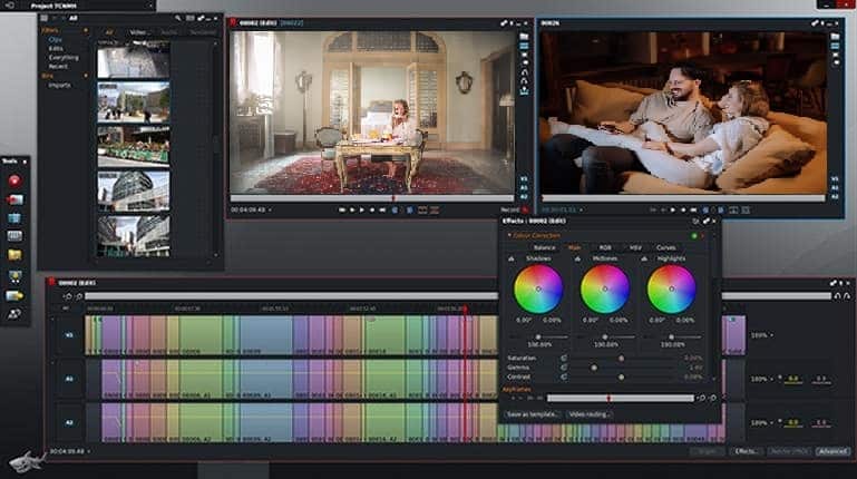 برنامج مونتاج فيديو Lightworks