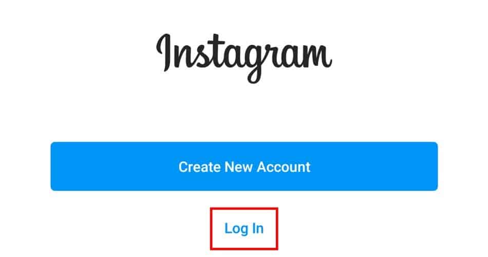 تسجيل دخول انستقرام من التطبيق