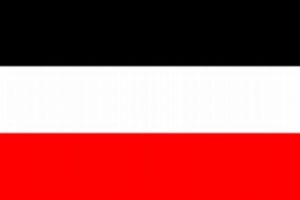 علم المانيا القديم اسود ابيض احمر